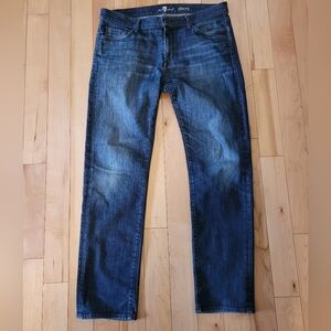 7 For All Mankind Men's Size 36 Slimmy Jeans